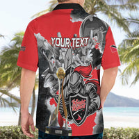 Personalized Trinbago Cricket Knight Riders Champion Hawaiian Shirt - Wonder Print Shop