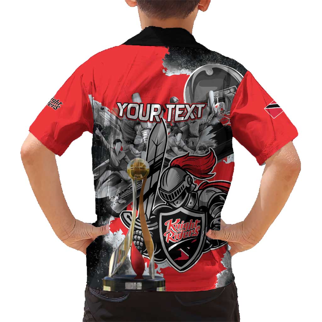 Personalized Trinbago Cricket Knight Riders Champion Hawaiian Shirt - Wonder Print Shop