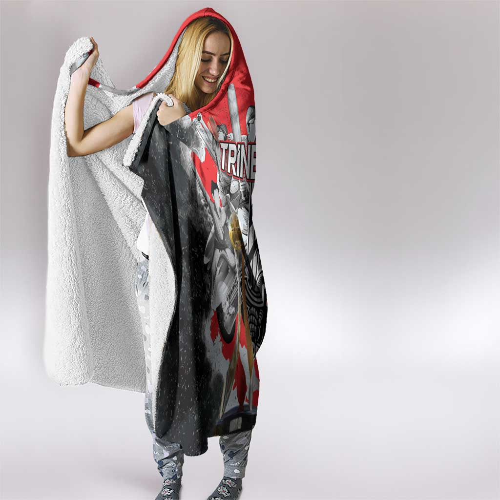 Trinbago Cricket Knight Riders Champion Hooded Blanket - Wonder Print Shop