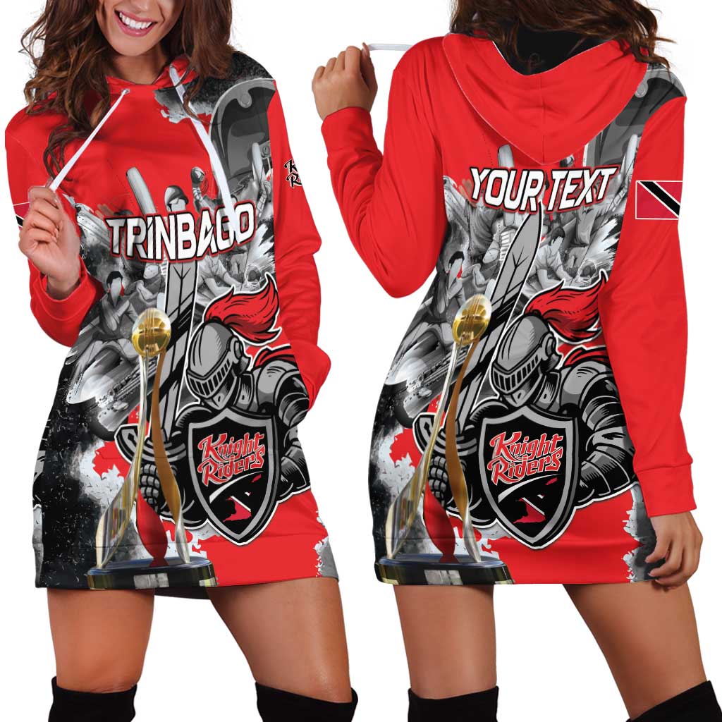 Personalized Trinbago Cricket Knight Riders Champion Hoodie Dress - Wonder Print Shop