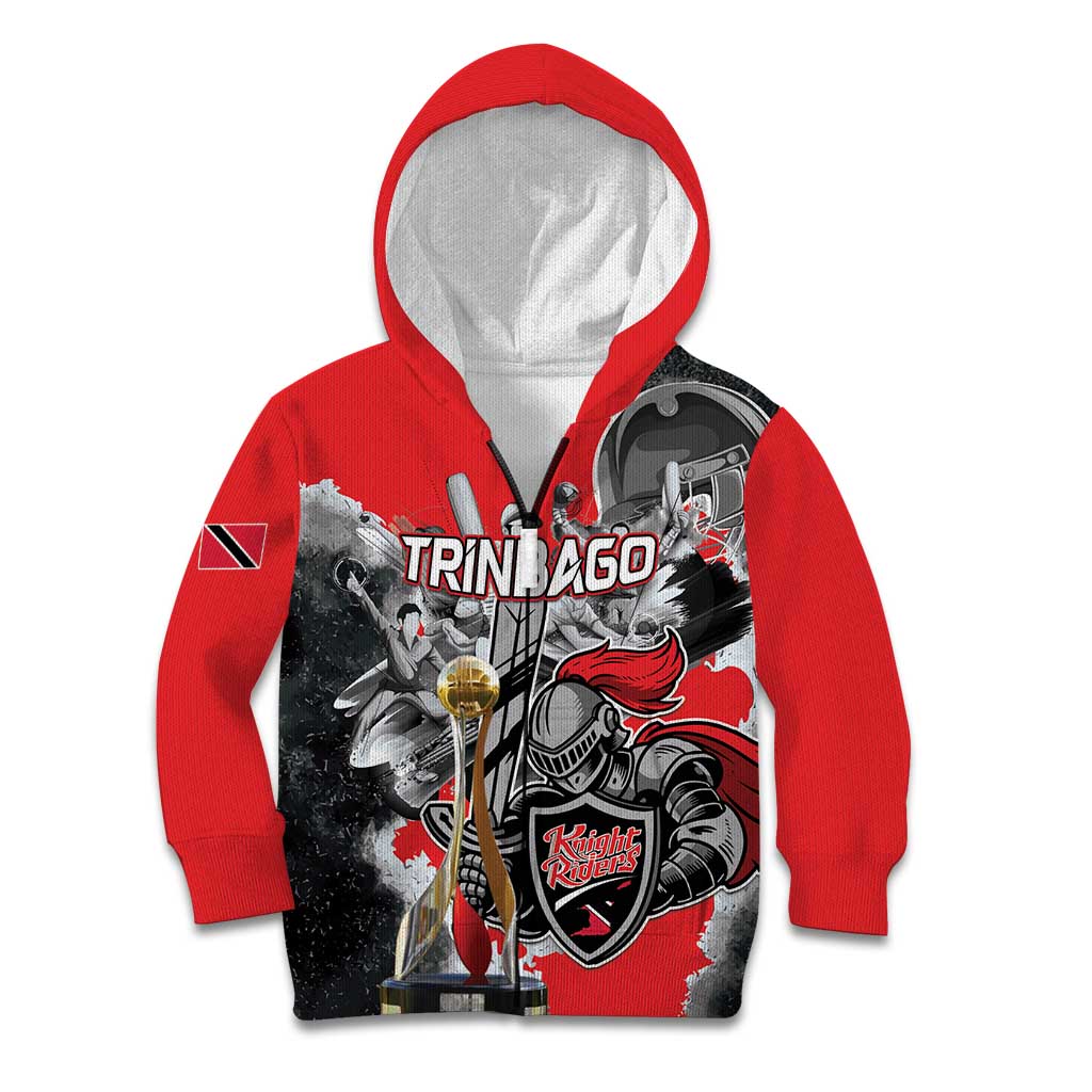 Personalized Trinbago Cricket Knight Riders Champion Kid Hoodie - Wonder Print Shop