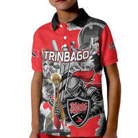 Personalized Trinbago Cricket Knight Riders Champion Kid Polo Shirt - Wonder Print Shop