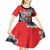 Personalized Trinbago Cricket Knight Riders Champion Kid Short Sleeve Dress - Wonder Print Shop