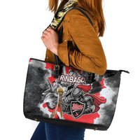 Trinbago Cricket Knight Riders Champion Leather Tote Bag - Wonder Print Shop
