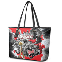 Trinbago Cricket Knight Riders Champion Leather Tote Bag - Wonder Print Shop