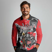 Personalized Trinbago Cricket Knight Riders Champion Long Sleeve Polo Shirt - Wonder Print Shop
