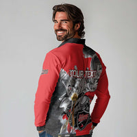 Personalized Trinbago Cricket Knight Riders Champion Long Sleeve Polo Shirt - Wonder Print Shop