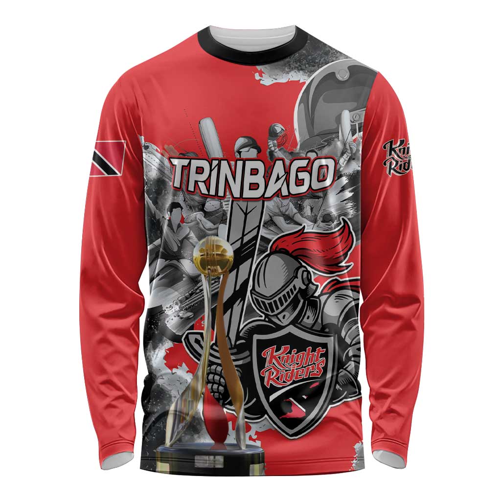 Personalized Trinbago Cricket Knight Riders Champion Long Sleeve Shirt - Wonder Print Shop