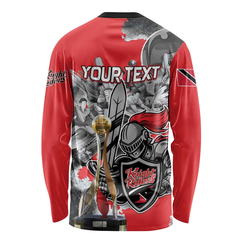 Personalized Trinbago Cricket Knight Riders Champion Long Sleeve Shirt - Wonder Print Shop