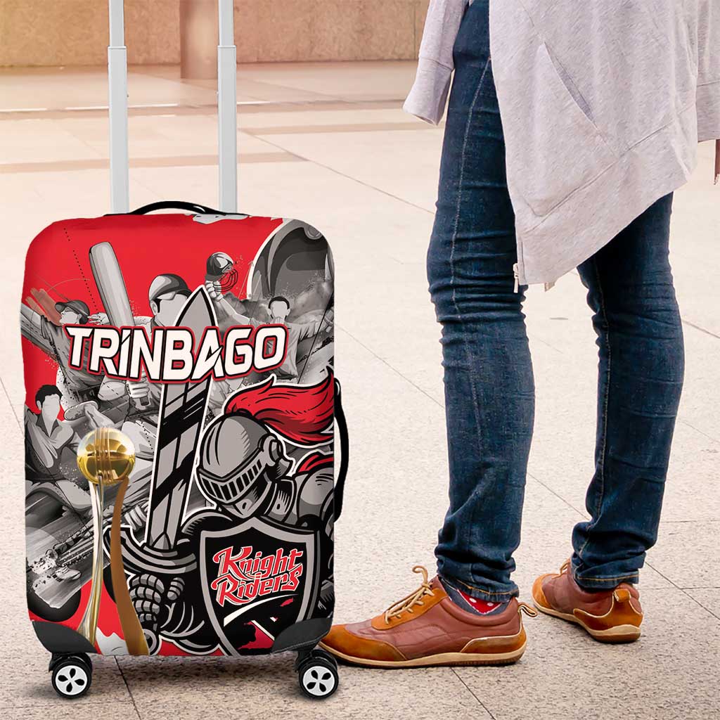 Trinbago Cricket Knight Riders Champion Luggage Cover - Wonder Print Shop
