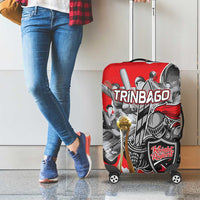 Trinbago Cricket Knight Riders Champion Luggage Cover - Wonder Print Shop