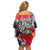 Personalized Trinbago Cricket Knight Riders Champion Off Shoulder Short Dress - Wonder Print Shop
