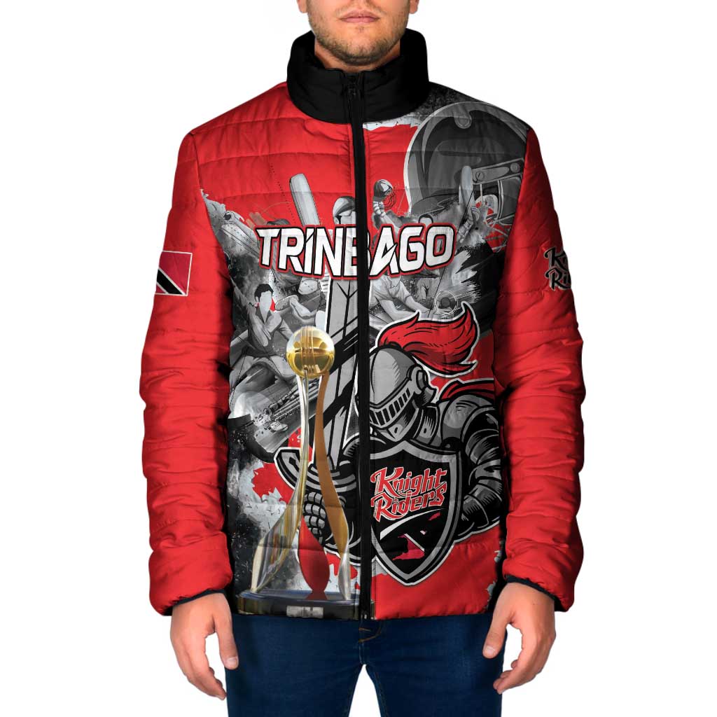 Personalized Trinbago Cricket Knight Riders Champion Padded Jacket - Wonder Print Shop