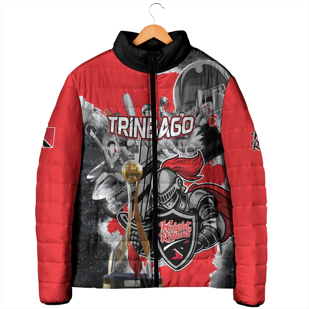 Personalized Trinbago Cricket Knight Riders Champion Padded Jacket - Wonder Print Shop