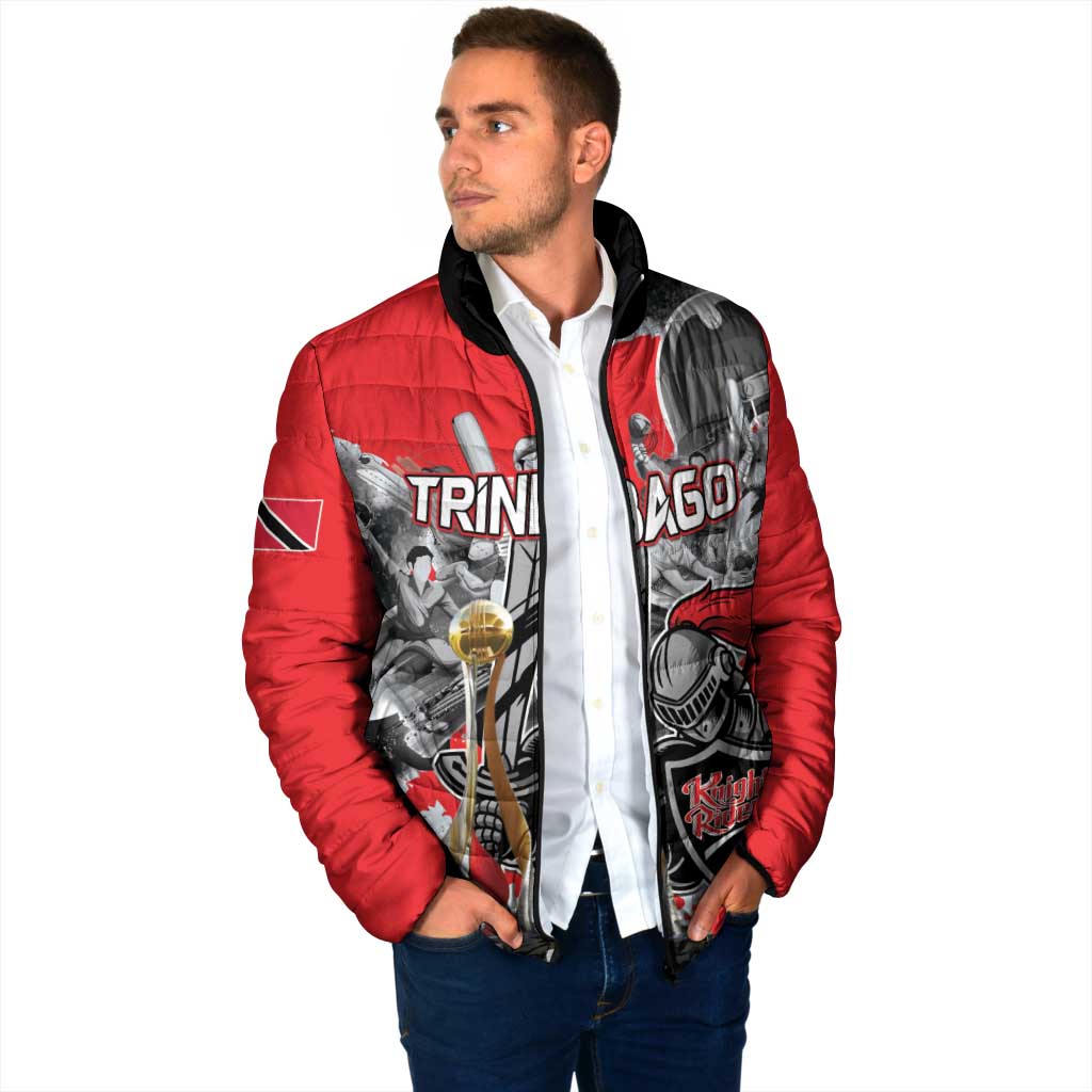 Personalized Trinbago Cricket Knight Riders Champion Padded Jacket - Wonder Print Shop