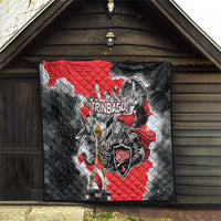 Trinbago Cricket Knight Riders Champion Quilt - Wonder Print Shop