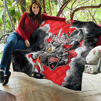 Trinbago Cricket Knight Riders Champion Quilt - Wonder Print Shop