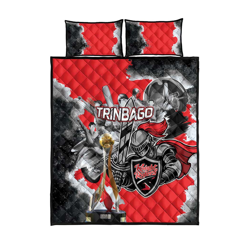 Trinbago Cricket Knight Riders Champion Quilt Bed Set - Wonder Print Shop