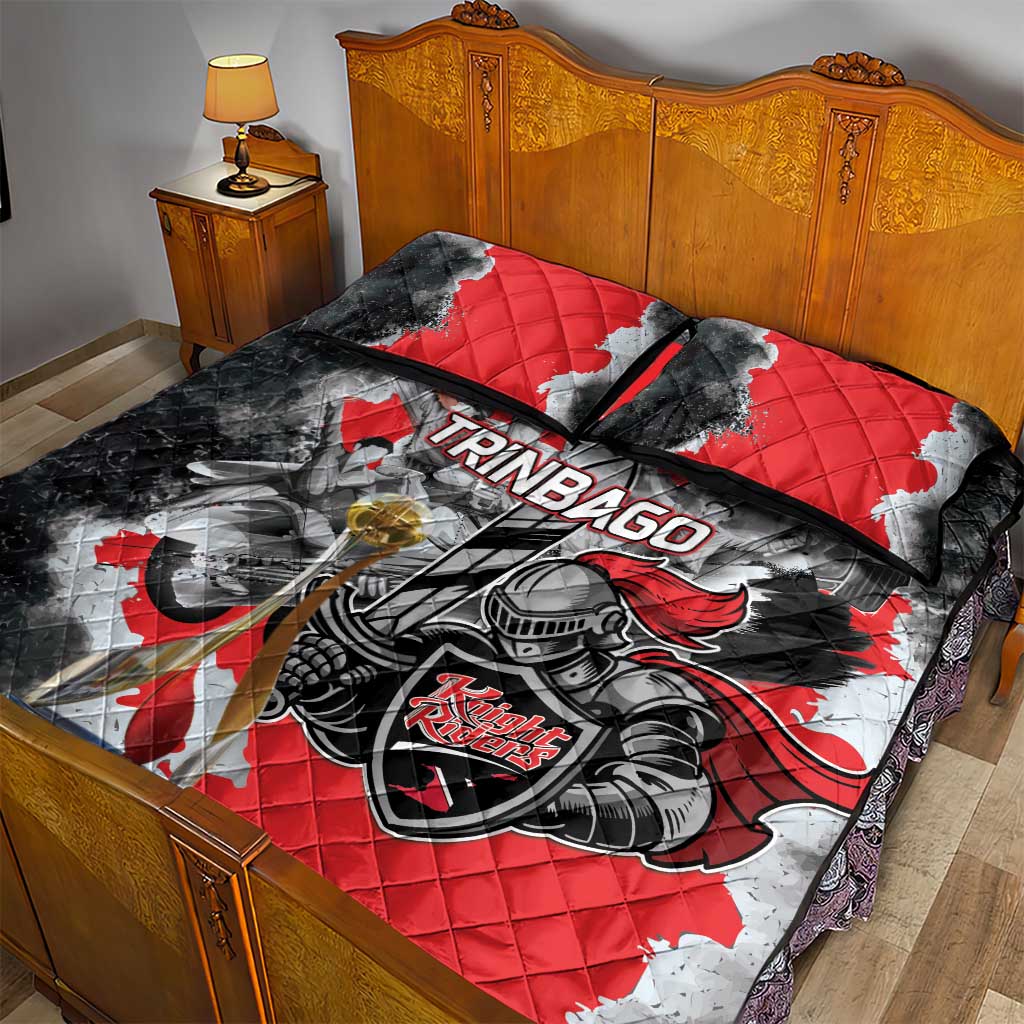 Trinbago Cricket Knight Riders Champion Quilt Bed Set - Wonder Print Shop
