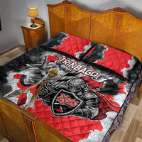 Trinbago Cricket Knight Riders Champion Quilt Bed Set - Wonder Print Shop