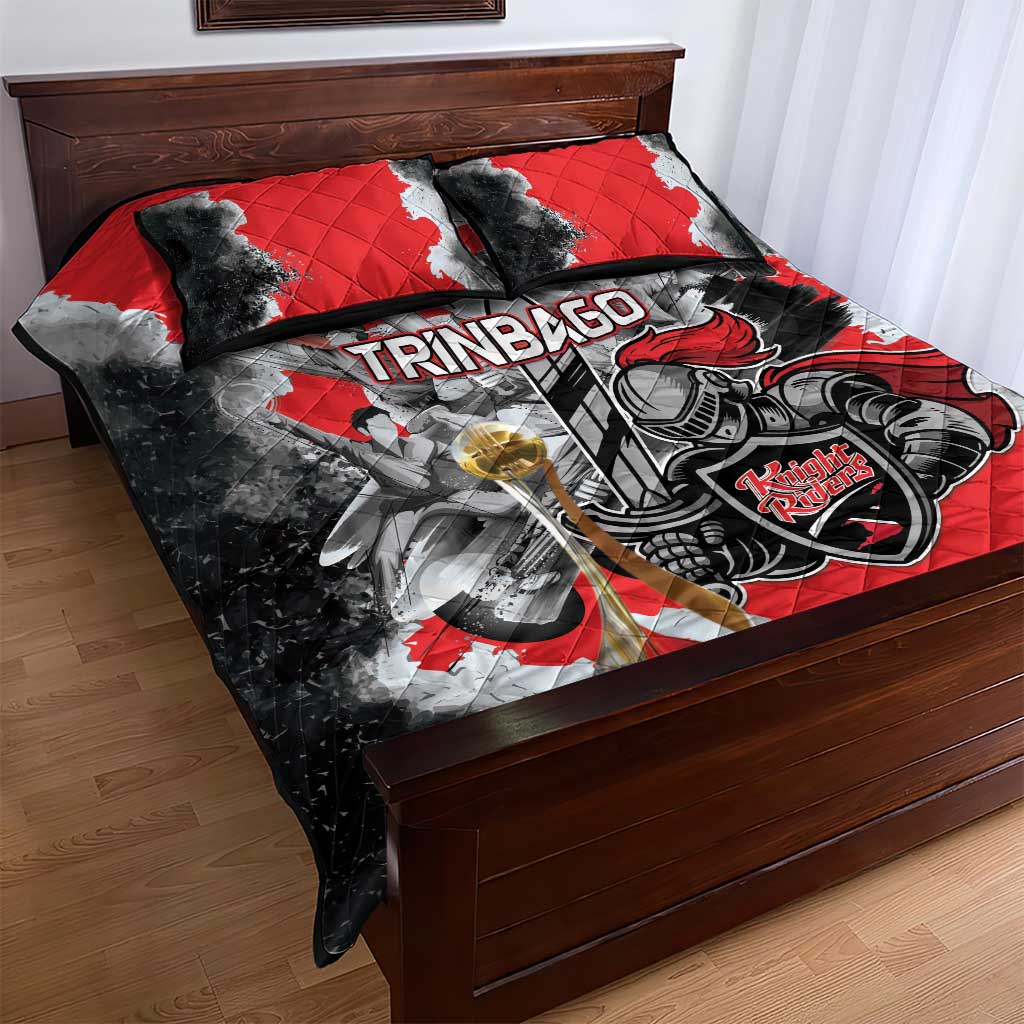 Trinbago Cricket Knight Riders Champion Quilt Bed Set - Wonder Print Shop