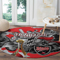 Trinbago Cricket Knight Riders Champion Round Carpet - Wonder Print Shop