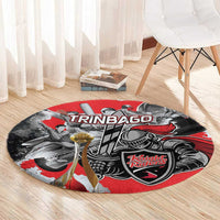 Trinbago Cricket Knight Riders Champion Round Carpet - Wonder Print Shop