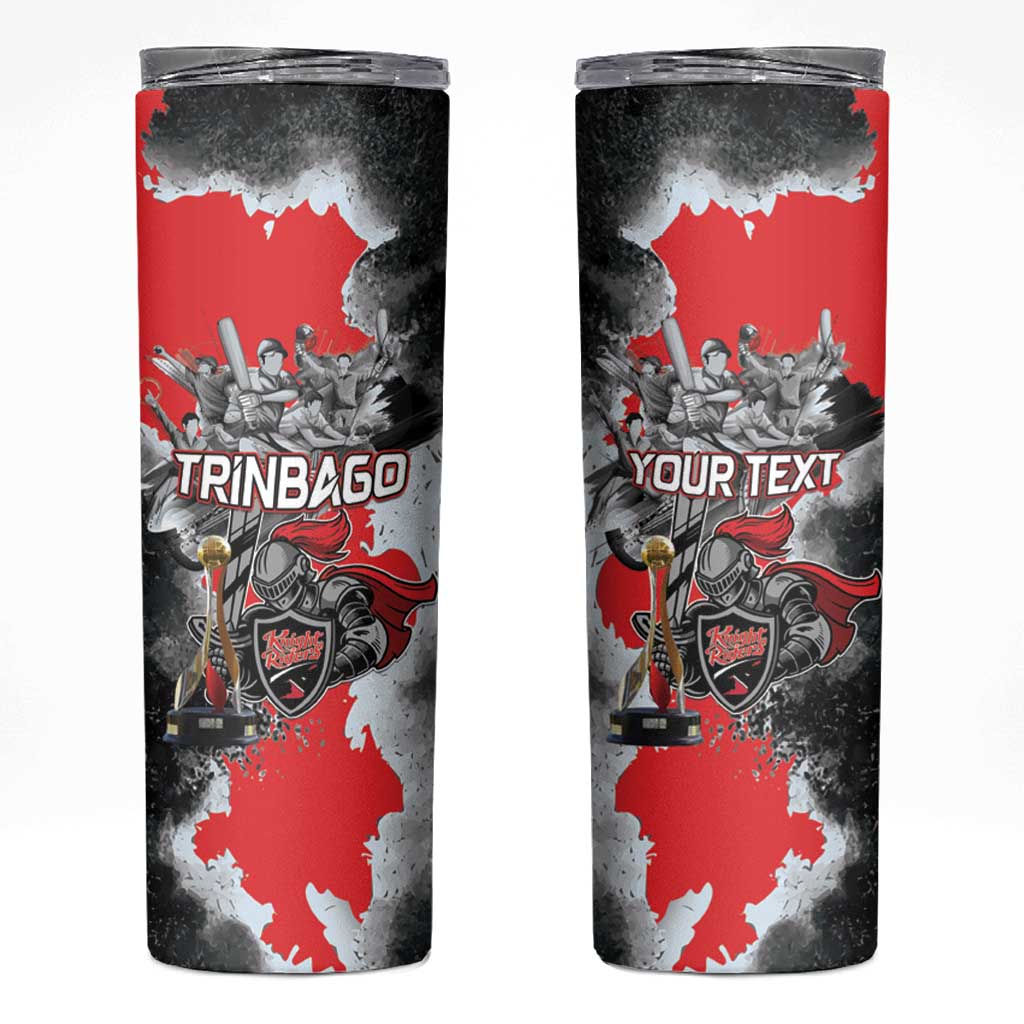 Personalized Trinbago Cricket Knight Riders Champion Skinny Tumbler - Wonder Print Shop