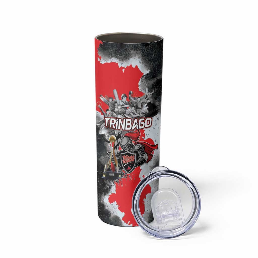 Personalized Trinbago Cricket Knight Riders Champion Skinny Tumbler - Wonder Print Shop