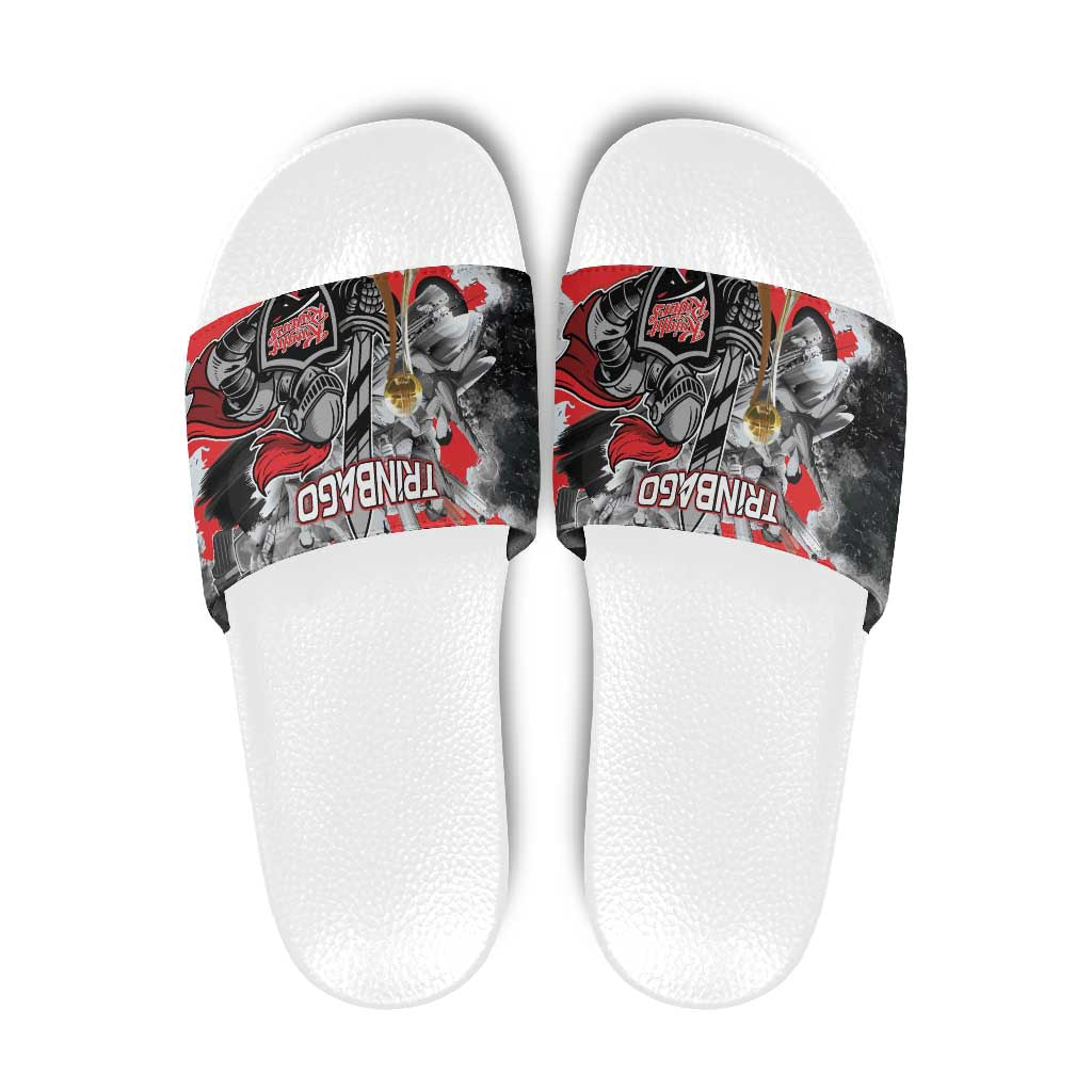 Trinbago Cricket Knight Riders Champion Slide Sandals - Wonder Print Shop