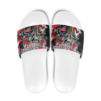Trinbago Cricket Knight Riders Champion Slide Sandals - Wonder Print Shop