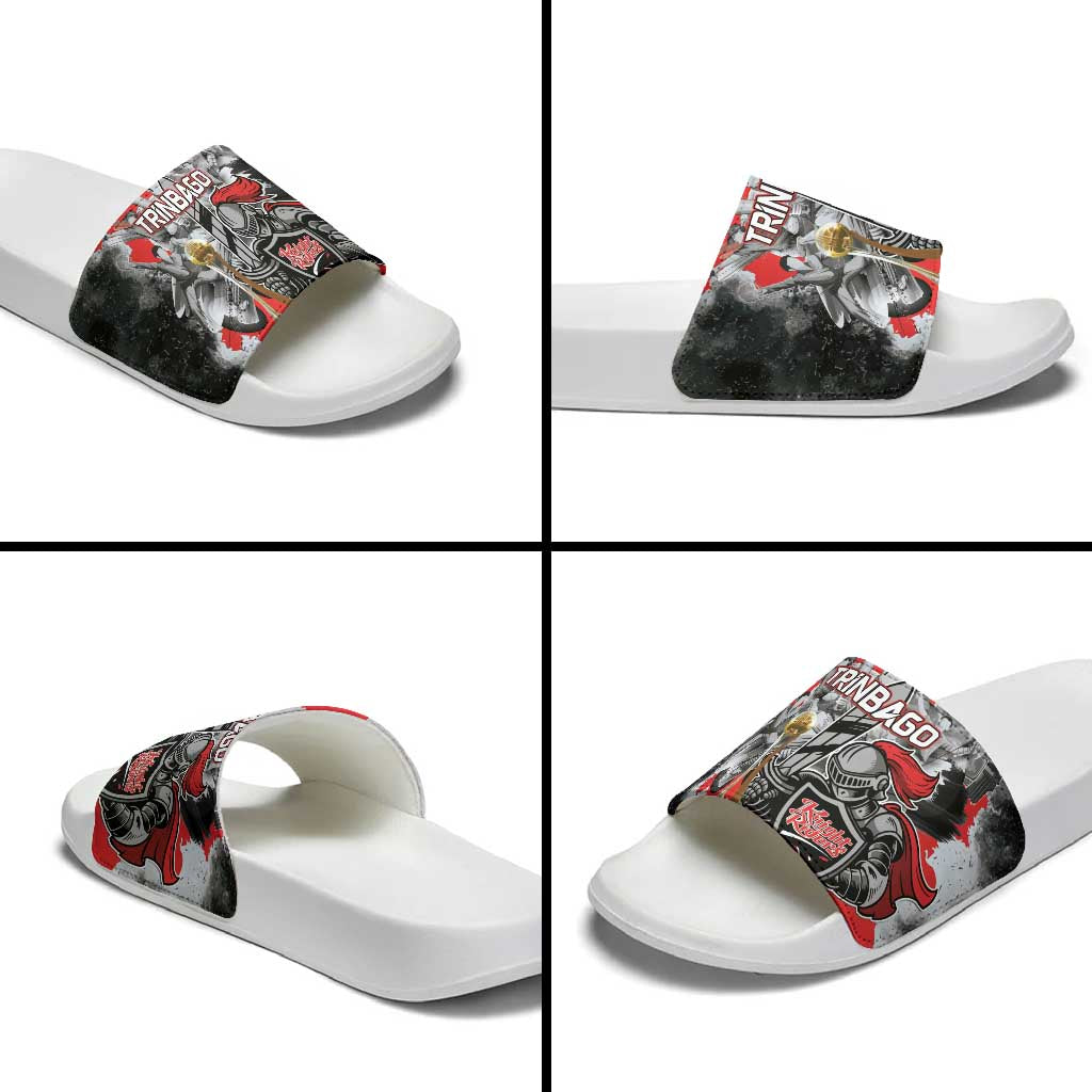 Trinbago Cricket Knight Riders Champion Slide Sandals - Wonder Print Shop