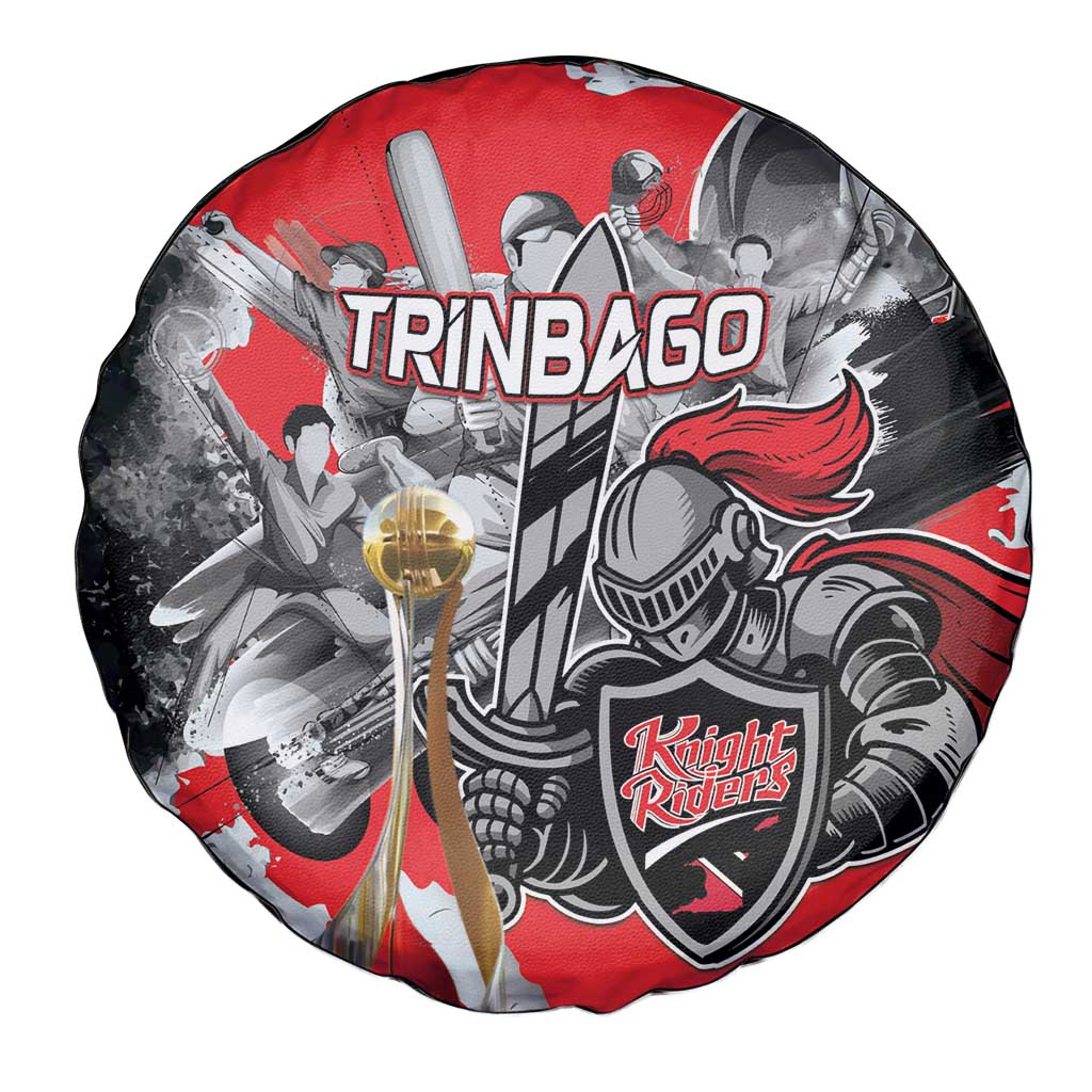 Trinbago Cricket Knight Riders Champion Spare Tire Cover - Wonder Print Shop