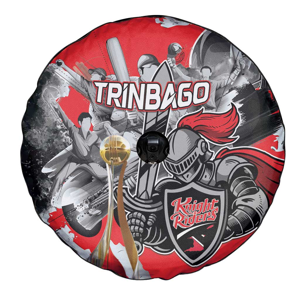Trinbago Cricket Knight Riders Champion Spare Tire Cover - Wonder Print Shop