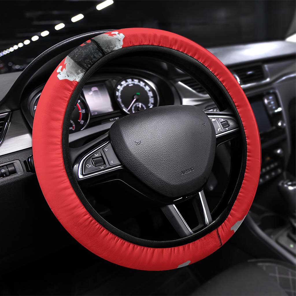 Trinbago Cricket Knight Riders Champion Steering Wheel Cover - Wonder Print Shop
