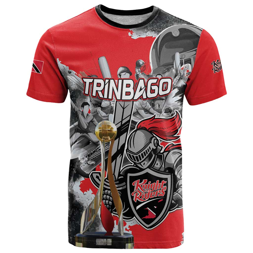 Personalized Trinbago Cricket Knight Riders Champion T Shirt - Wonder Print Shop