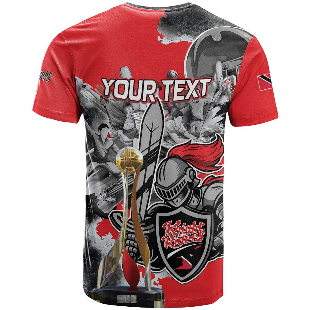 Personalized Trinbago Cricket Knight Riders Champion T Shirt - Wonder Print Shop
