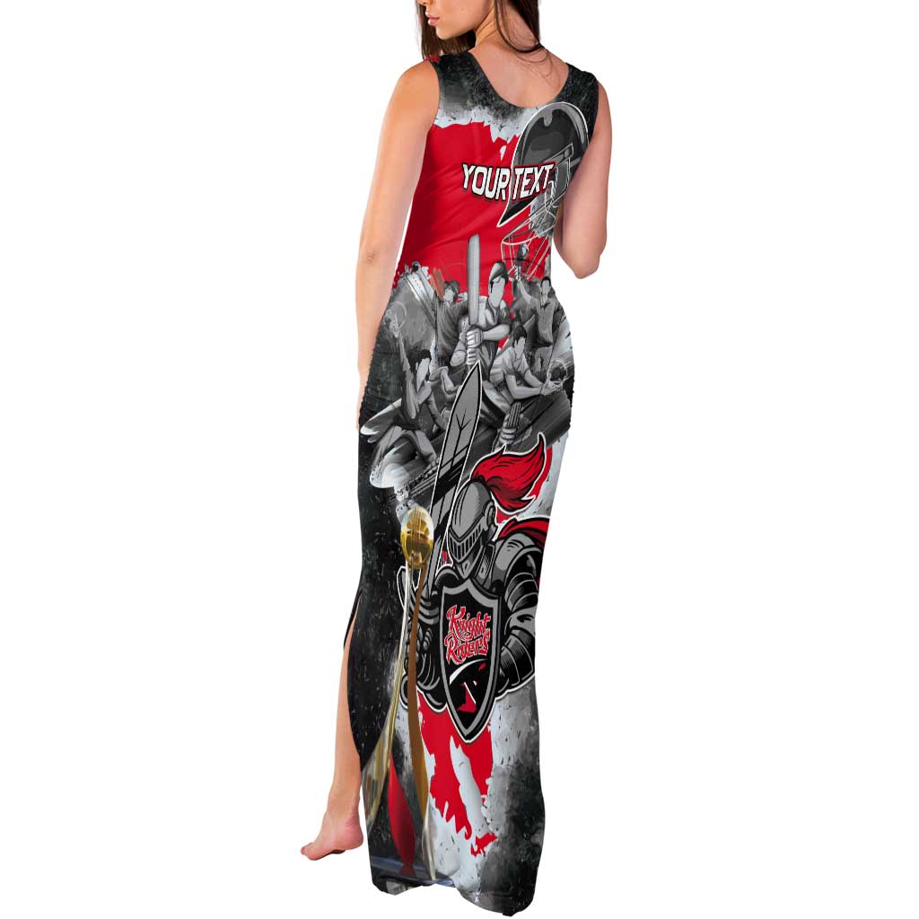 Personalized Trinbago Cricket Knight Riders Champion Tank Maxi Dress - Wonder Print Shop