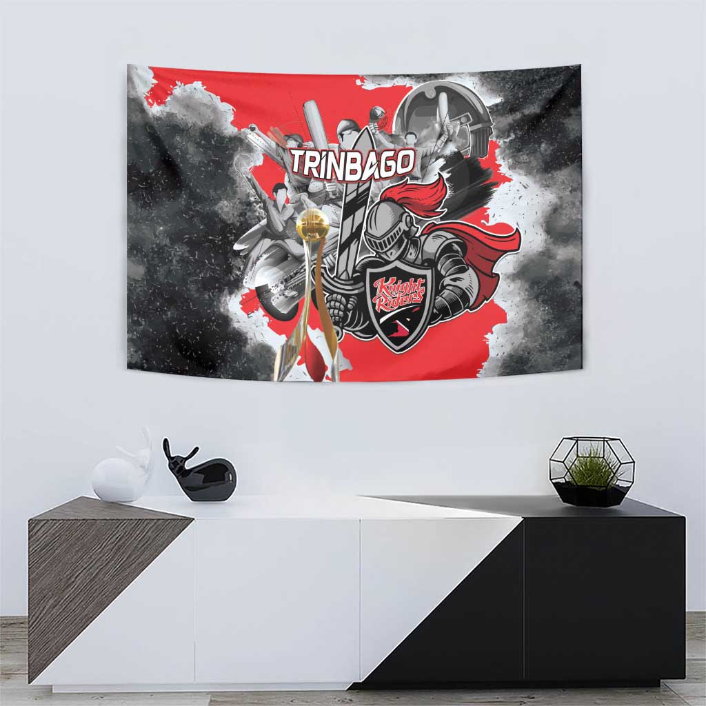 Trinbago Cricket Knight Riders Champion Tapestry - Wonder Print Shop