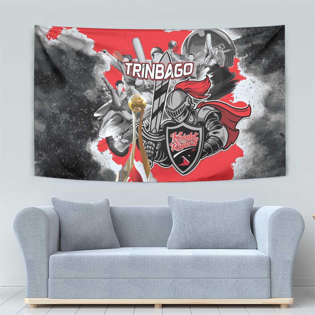 Trinbago Cricket Knight Riders Champion Tapestry - Wonder Print Shop