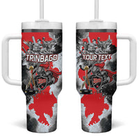Personalized Trinbago Cricket Knight Riders Champion Tumbler With Handle - Wonder Print Shop