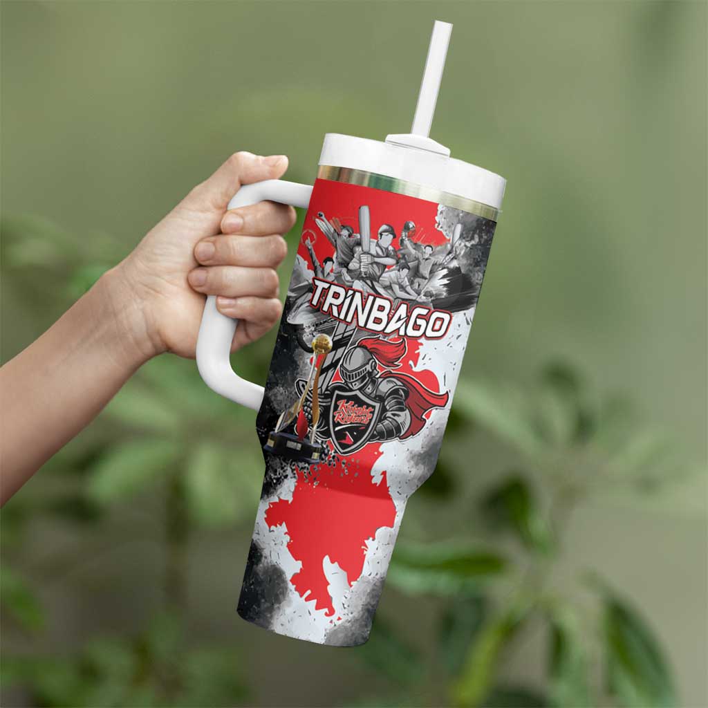Personalized Trinbago Cricket Knight Riders Champion Tumbler With Handle - Wonder Print Shop