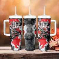 Personalized Trinbago Cricket Knight Riders Champion Tumbler With Handle - Wonder Print Shop