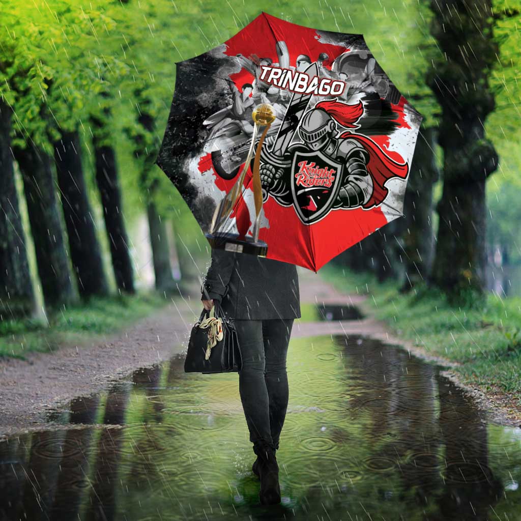 Trinbago Cricket Knight Riders Champion Umbrella - Wonder Print Shop