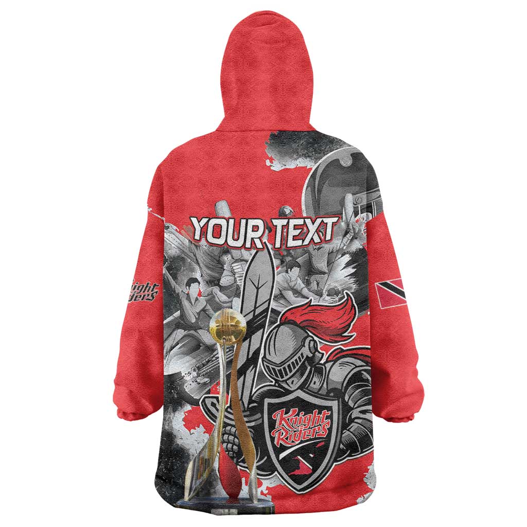 Personalized Trinbago Cricket Knight Riders Champion Wearable Blanket Hoodie - Wonder Print Shop