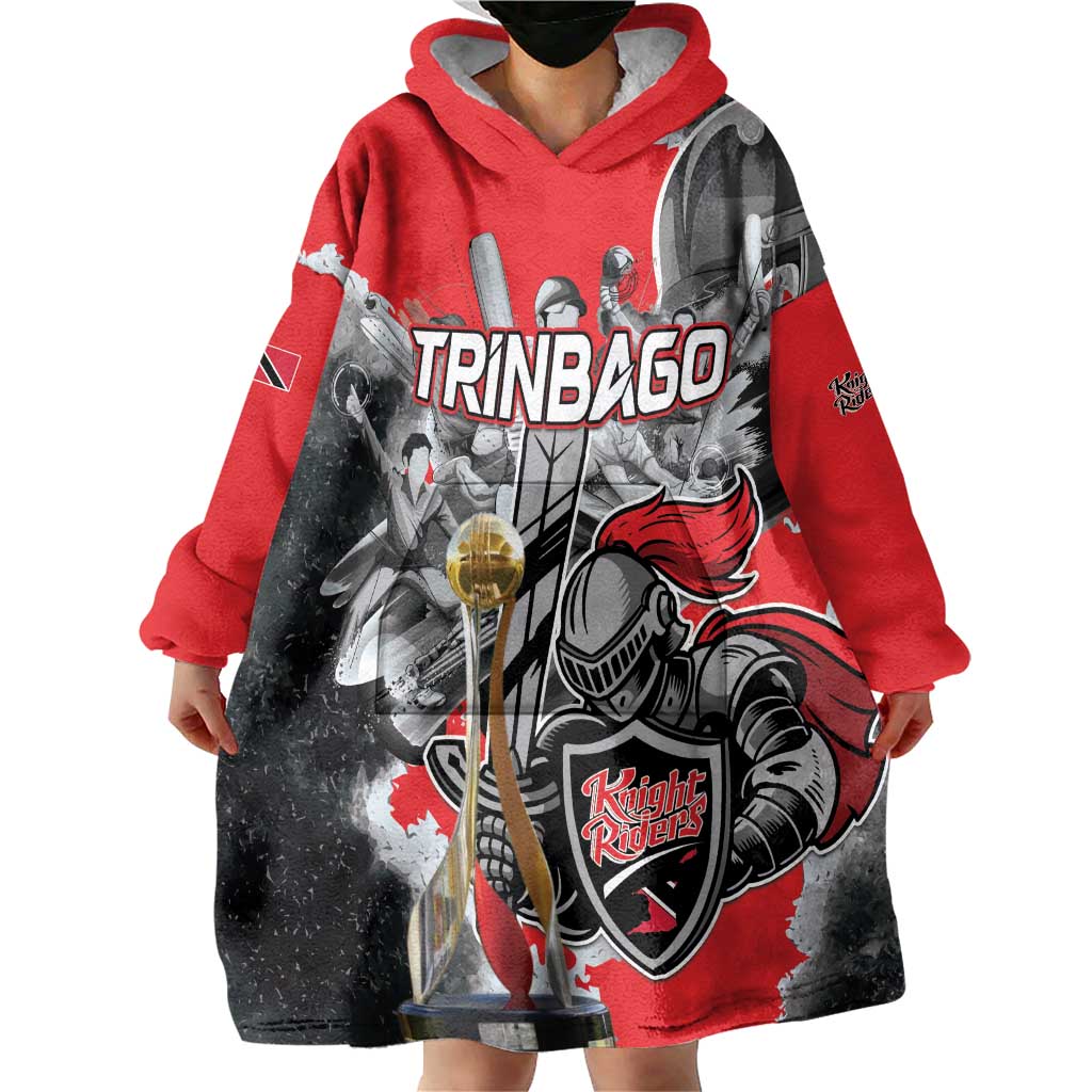 Personalized Trinbago Cricket Knight Riders Champion Wearable Blanket Hoodie - Wonder Print Shop