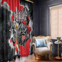 Trinbago Cricket Knight Riders Champion Window Curtain - Wonder Print Shop