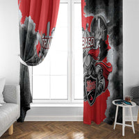 Trinbago Cricket Knight Riders Champion Window Curtain - Wonder Print Shop