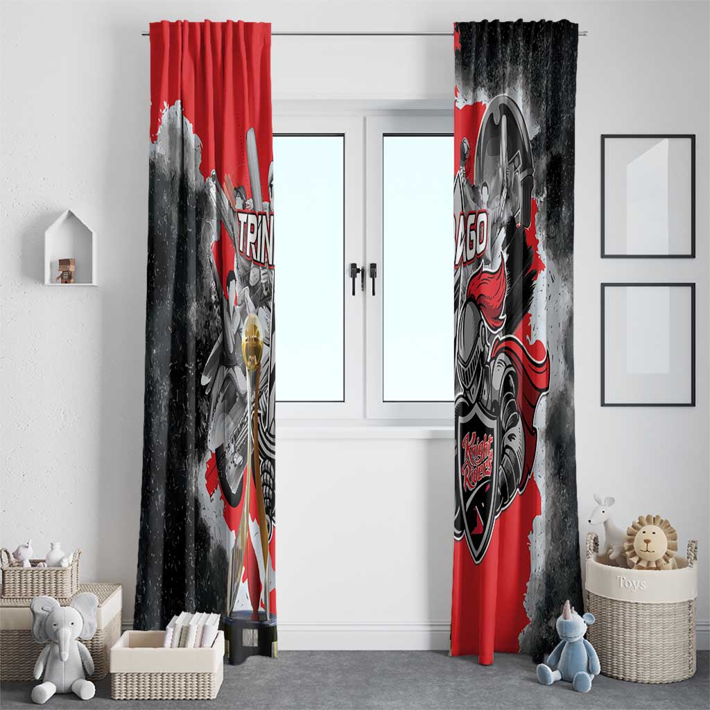 Trinbago Cricket Knight Riders Champion Window Curtain - Wonder Print Shop