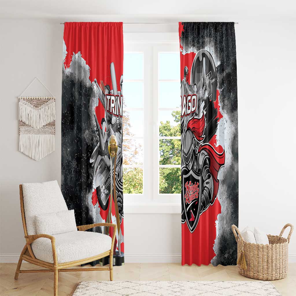 Trinbago Cricket Knight Riders Champion Window Curtain - Wonder Print Shop